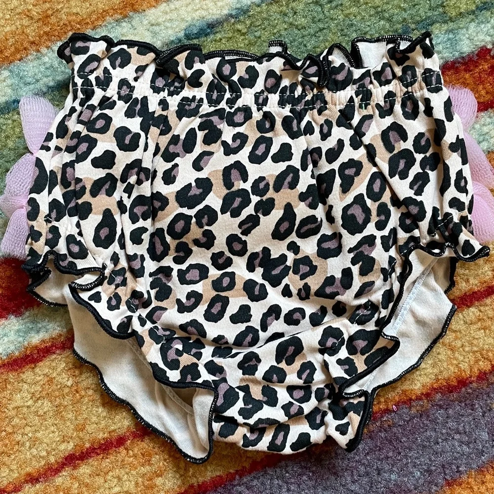 🐆💖Leopard Print Diaper Cover💖🐣